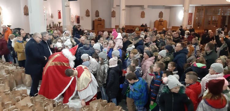 Święty Mikołaj na wałbrzyskim Podzamczu