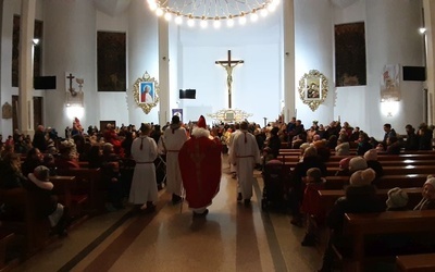 Święty Mikołaj na wałbrzyskim Podzamczu