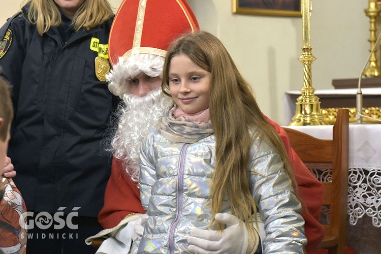 Św. Mikołaj w parafii pw. św. Jerzego i Matki Bożej Różańcowej