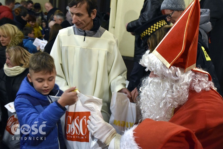 Św. Mikołaj w parafii pw. św. Jerzego i Matki Bożej Różańcowej