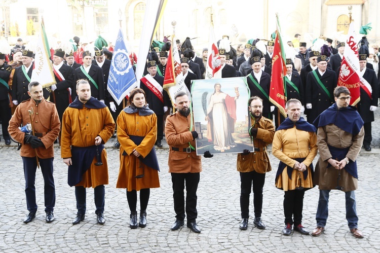 Parada górnicza w Tarnowskich Górach