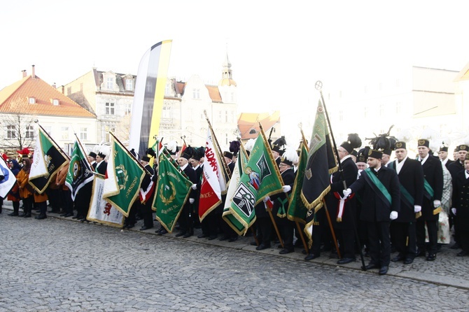 Parada górnicza w Tarnowskich Górach