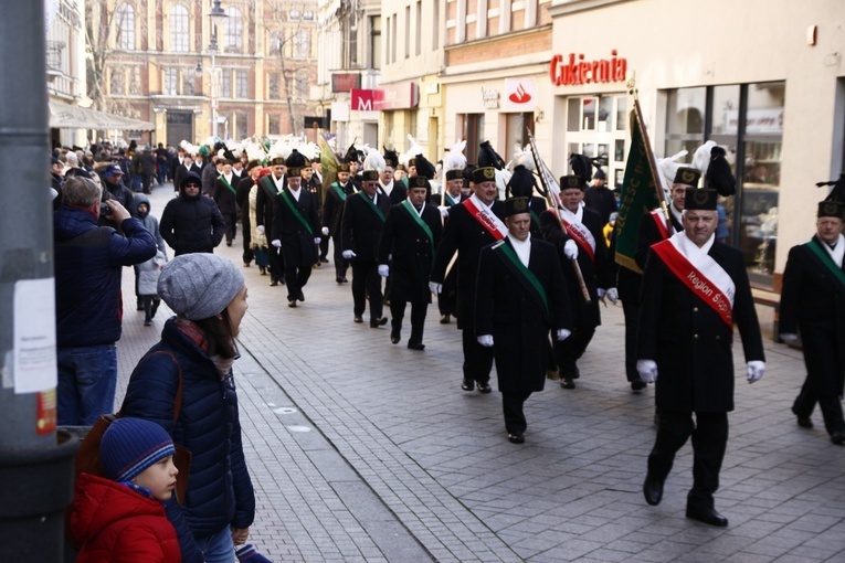 Parada górnicza w Tarnowskich Górach