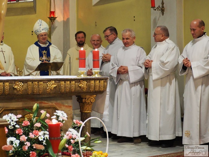 Pożegnanie ks. Jarosława Stosia i przywitanie ks. Marcina Siewruka w Żaganiu