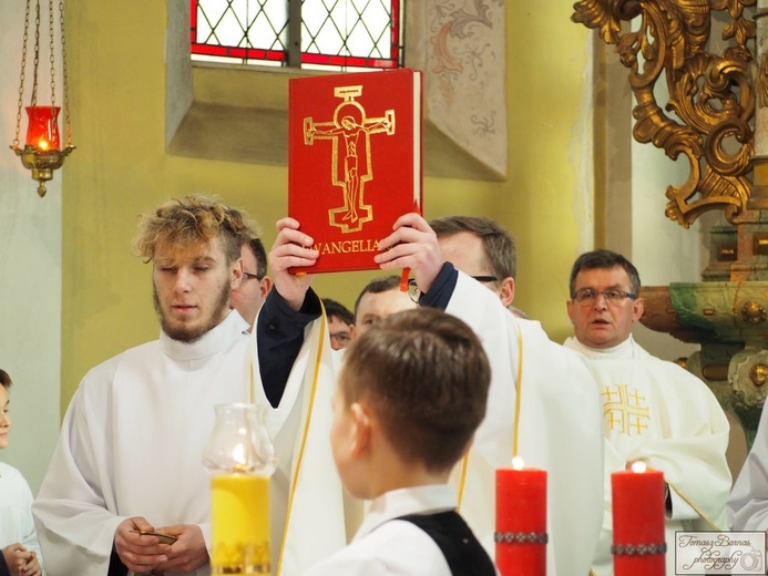 Pożegnanie ks. Jarosława Stosia i przywitanie ks. Marcina Siewruka w Żaganiu