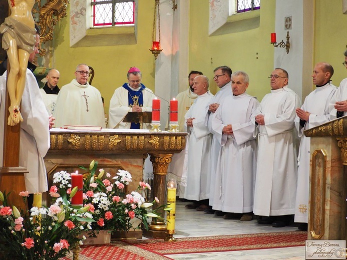 Pożegnanie ks. Jarosława Stosia i przywitanie ks. Marcina Siewruka w Żaganiu