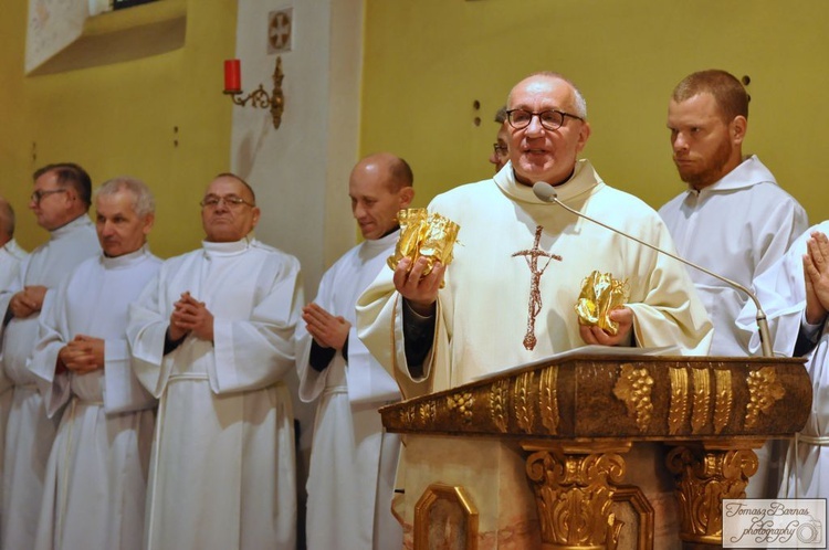 Pożegnanie ks. Jarosława Stosia i przywitanie ks. Marcina Siewruka w Żaganiu