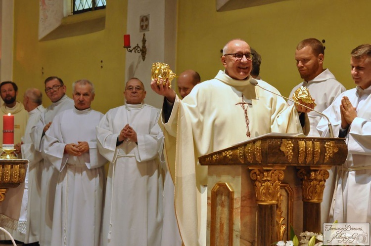 Pożegnanie ks. Jarosława Stosia i przywitanie ks. Marcina Siewruka w Żaganiu