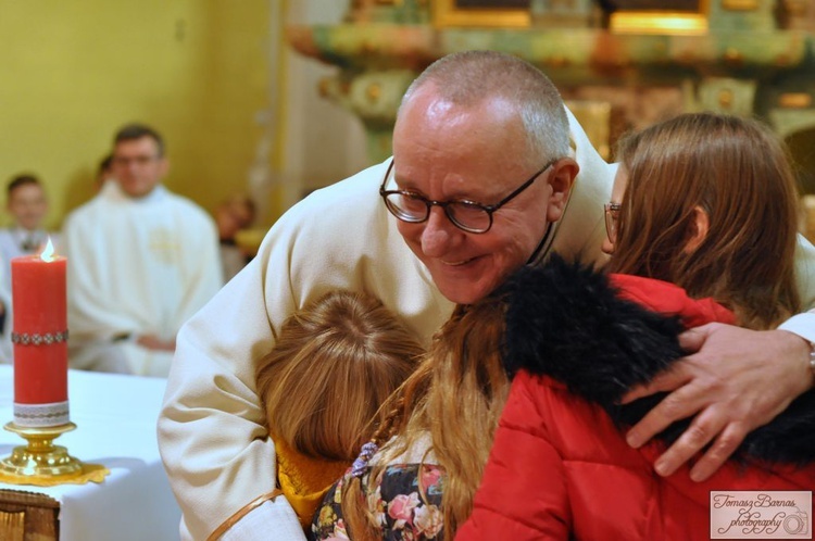 Pożegnanie ks. Jarosława Stosia i przywitanie ks. Marcina Siewruka w Żaganiu