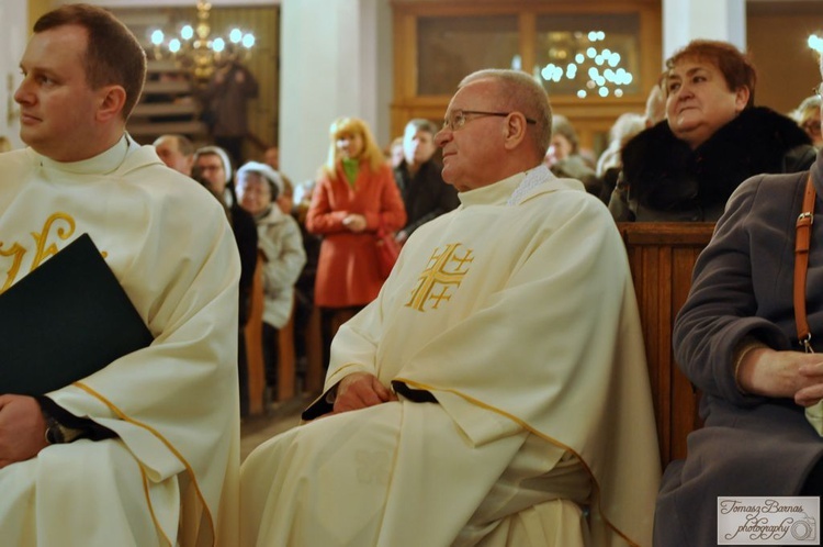 Pożegnanie ks. Jarosława Stosia i przywitanie ks. Marcina Siewruka w Żaganiu