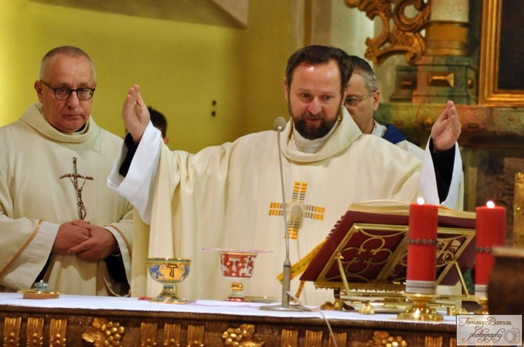 Pożegnanie ks. Jarosława Stosia i przywitanie ks. Marcina Siewruka w Żaganiu