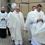 Pożegnanie ks. Jarosława Stosia i przywitanie ks. Marcina Siewruka w Żaganiu