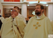 Pożegnanie ks. Jarosława Stosia i przywitanie ks. Marcina Siewruka w Żaganiu