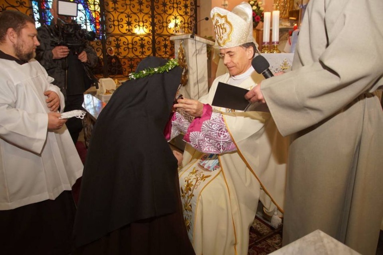 Profesja wieczysta klaryski w Kłodzku