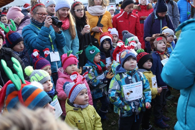 5. Bieg mikołajkowy z "Nadzieją" - Wapienica 2019