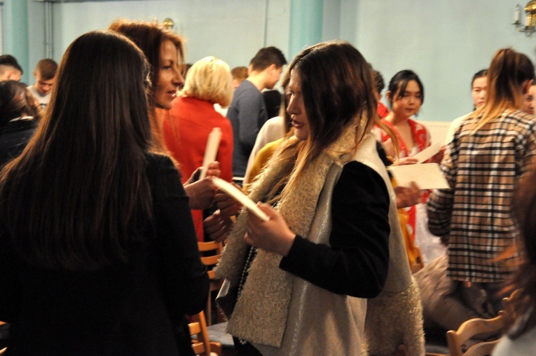 Spotkanie przedświąteczne studentów z zagranicy