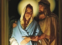 ◄	Matka Boża Szukająca Gospody – obraz Grzegorza Bialika, olej, płótno, 127x80 cm.