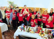 Część zaangażowanych w akcję.