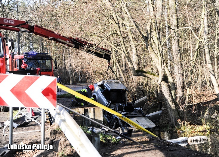 Tragedia w Lubuskiem, nie żyje pięć modych osób