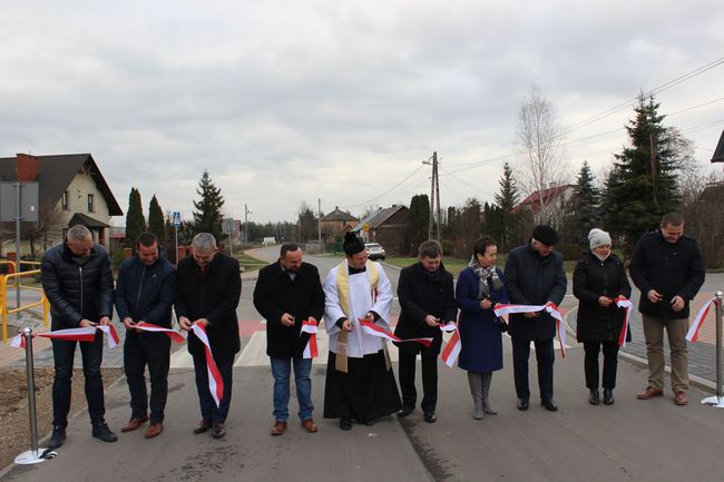 Nisko, ul. Grądy. Oddanie przebudowanej ulicy.