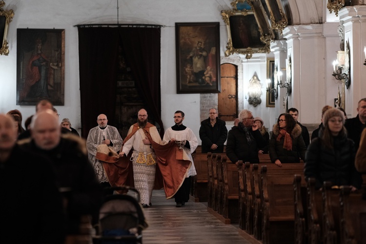 Msza trydencka podczas dni skupienia w Trzebnicy