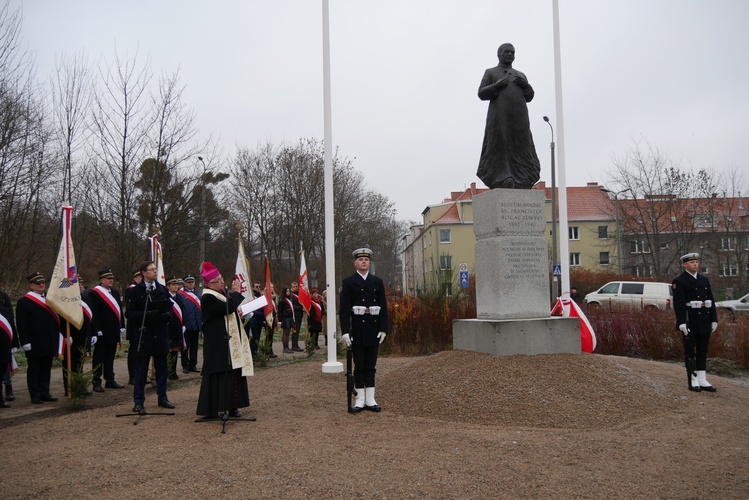 Odsłonięcie pomnika bł. ks. Rogaczewskiego