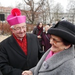 Odsłonięcie pomnika bł. ks. Rogaczewskiego