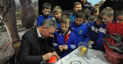 Jerzy Brzęczek w Gogolinie