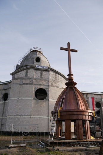 Kopuła w wejherowskim kościele pw. św. Karola Boromeusza