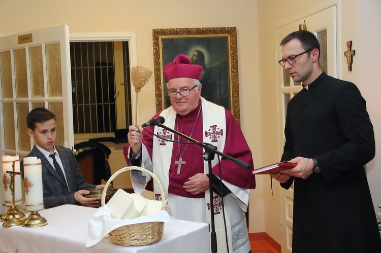 Spotkanie opłatkowe w hospicjum w Słupsku