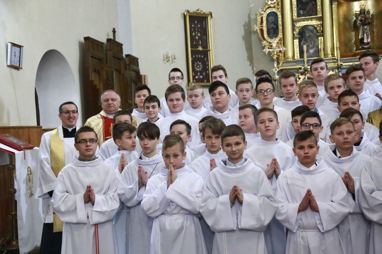 Błogosławieństwo lektorów w Zalasowej