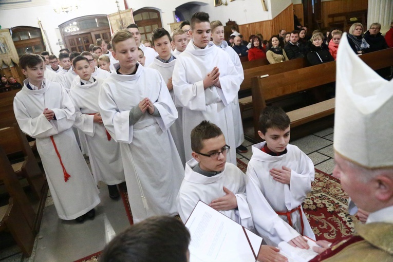 Błogosławieństwo lektorów w Zalasowej