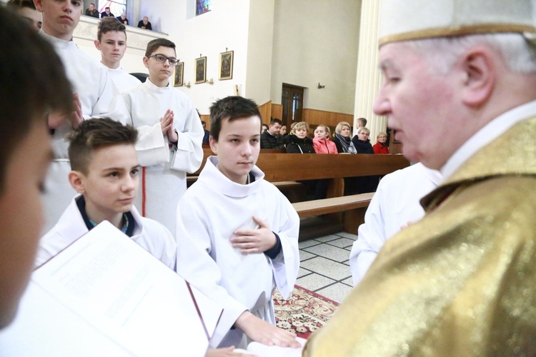 Błogosławieństwo lektorów w Zalasowej