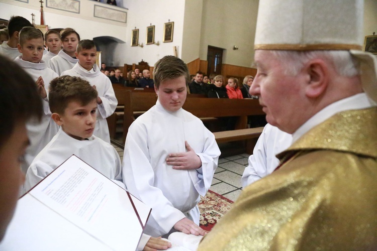 Błogosławieństwo lektorów w Zalasowej