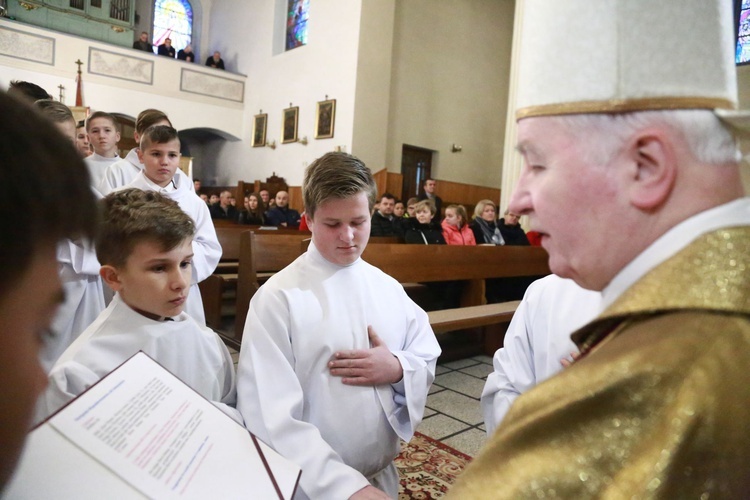 Błogosławieństwo lektorów w Zalasowej