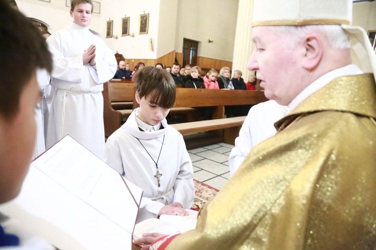 Błogosławieństwo lektorów w Zalasowej