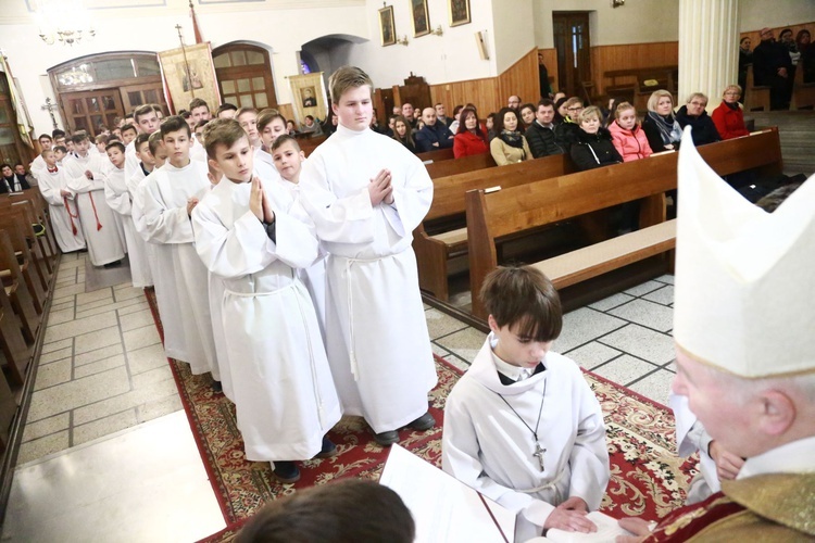 Błogosławieństwo lektorów w Zalasowej