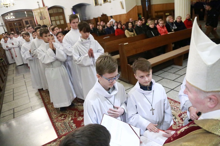 Błogosławieństwo lektorów w Zalasowej