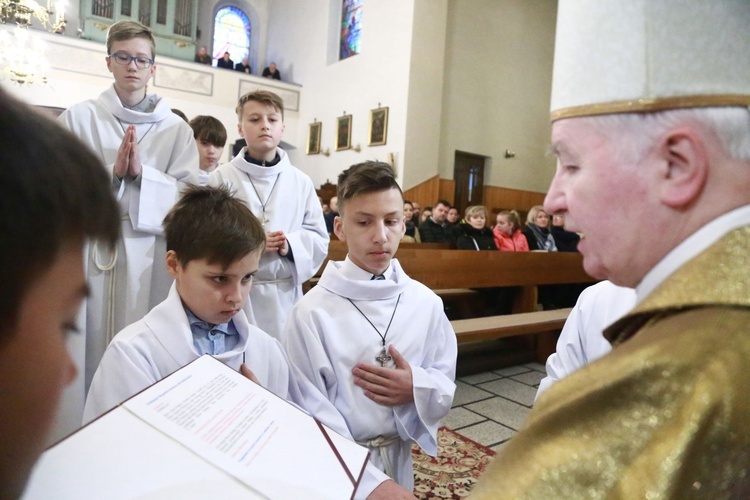 Błogosławieństwo lektorów w Zalasowej