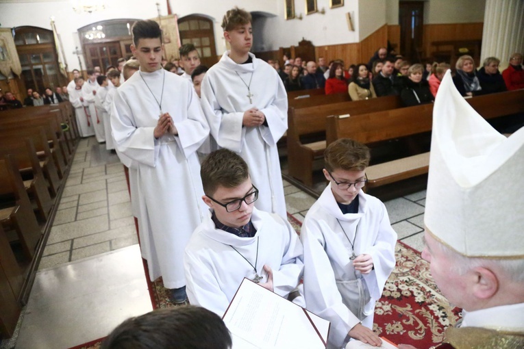 Błogosławieństwo lektorów w Zalasowej