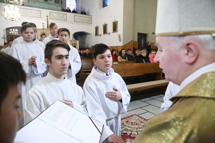 Błogosławieństwo lektorów w Zalasowej