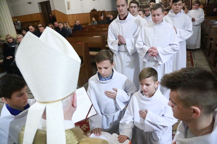 Błogosławieństwo lektorów w Zalasowej