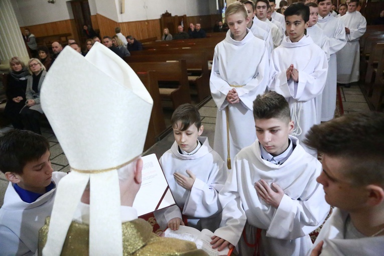 Błogosławieństwo lektorów w Zalasowej