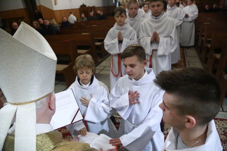 Błogosławieństwo lektorów w Zalasowej