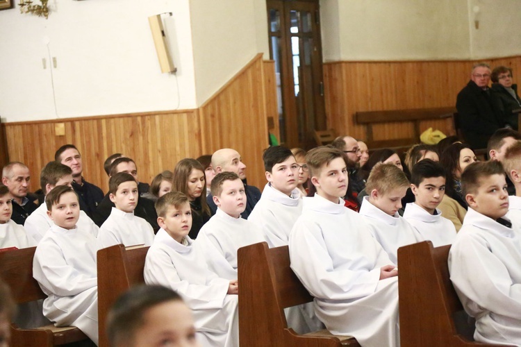 Błogosławieństwo lektorów w Zalasowej