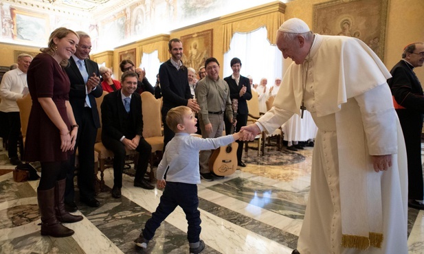 Papież zaprosił do serca swojej duchowości