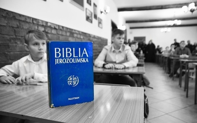 Pismo Święte to nie jest po prostu książka. Ministranci rywalizowali w konkursie biblijnym