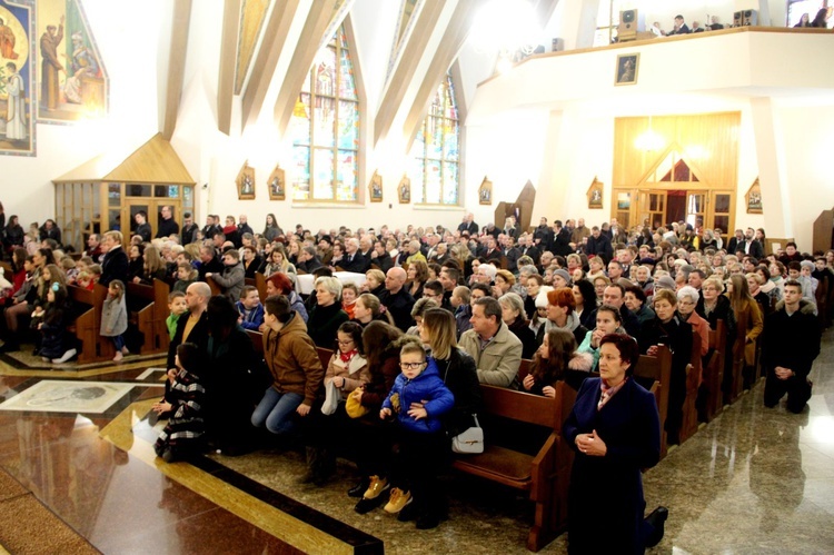 Cieniawa. Poświęcenie polichromii