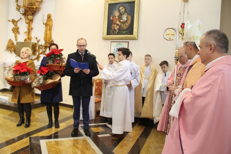 Cieniawa. Poświęcenie polichromii