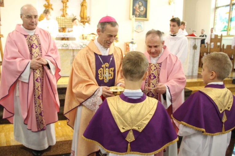 Cieniawa. Poświęcenie polichromii